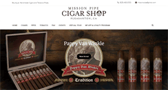 Desktop Screenshot of missionpipecigarshop.com